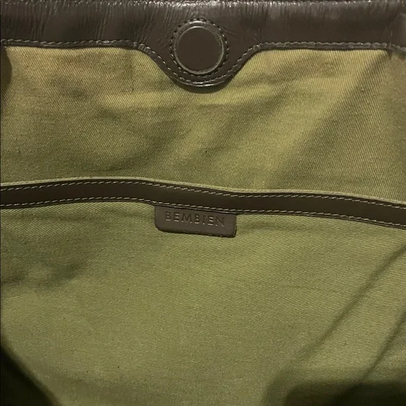 Bembien Gabrielle Bag - Houndstooth Olive/Black Houndstooth - Picture 2 of 9